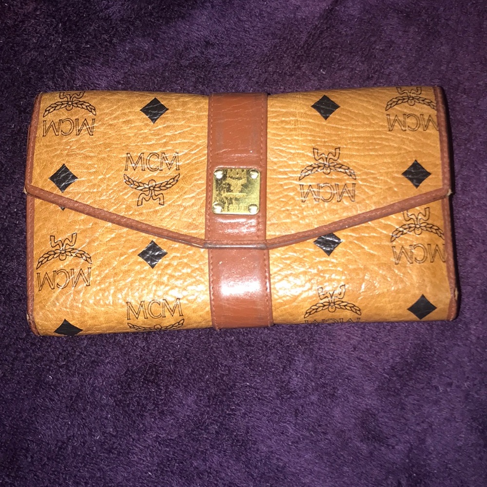 MCM wallet vintage